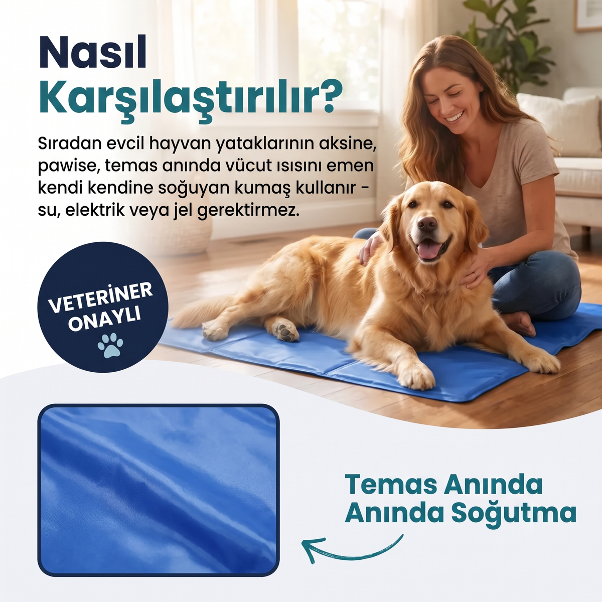 Patili™ - Evcil Hayvan Soğutma Matı