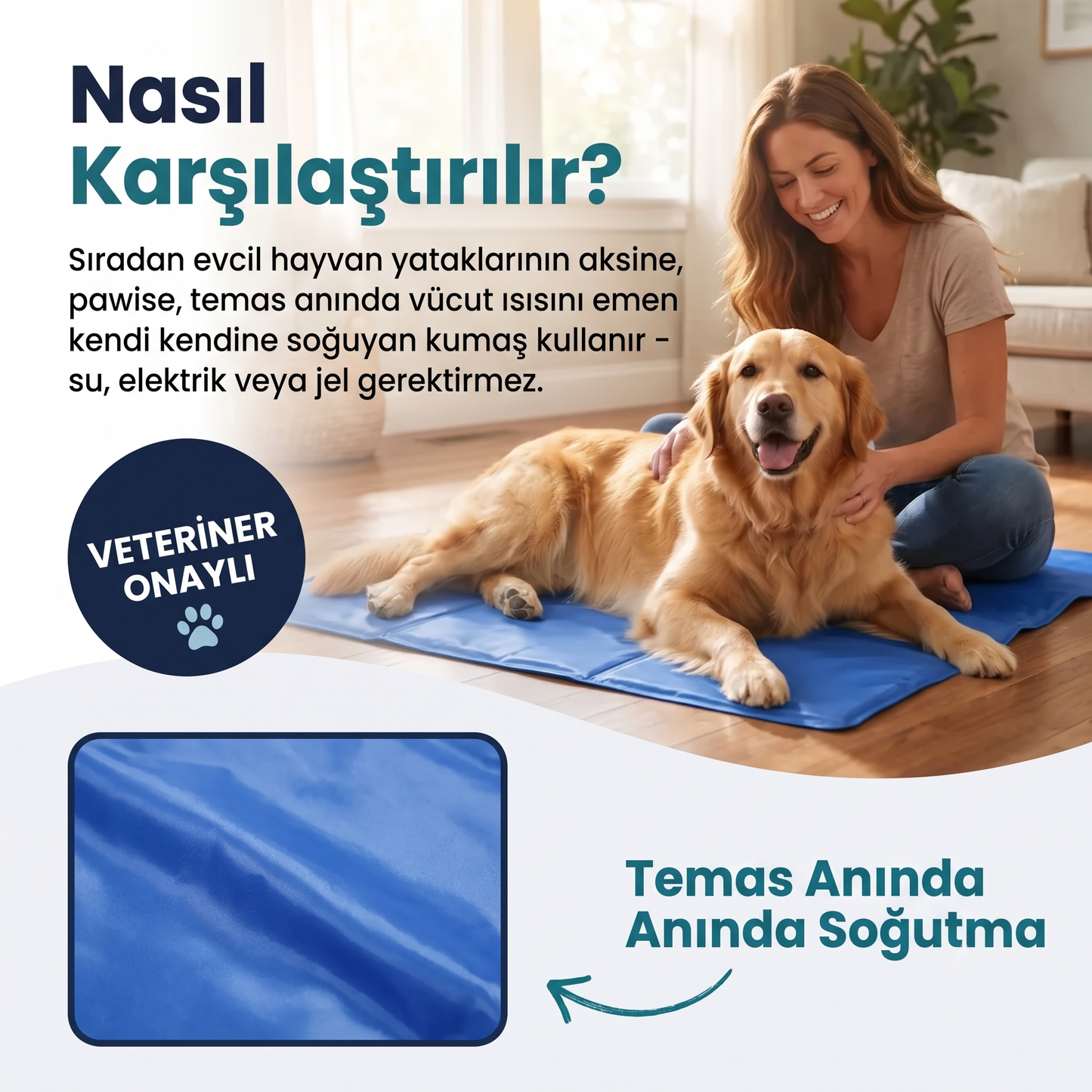 Patili™ - Evcil Hayvan Soğutma Matı